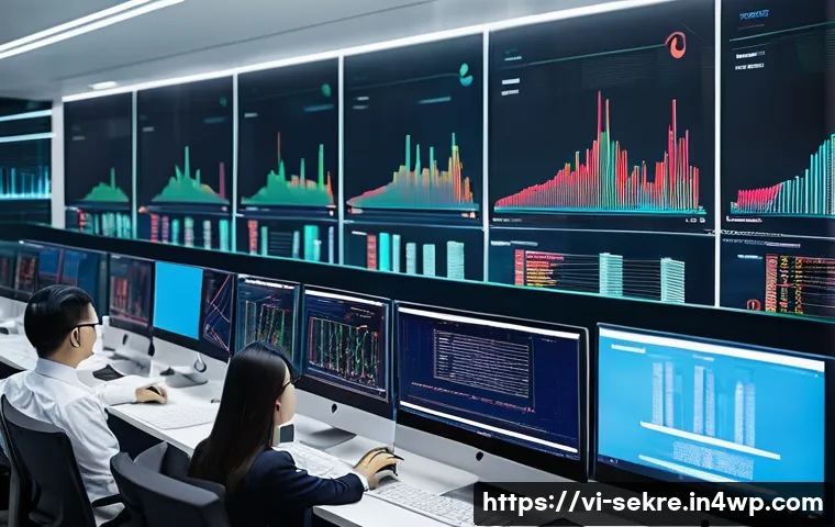 사이버 보안 사고 대응 시 법적 고려사항 - A modern Vietnamese office environment with a diverse team of cybersecurity professionals analyzing ...